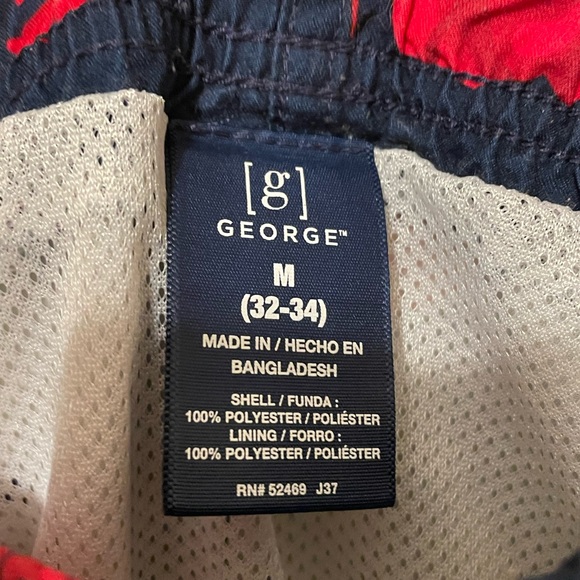 GEORGE Lobster Swim Trunks - Picture 4 of 4